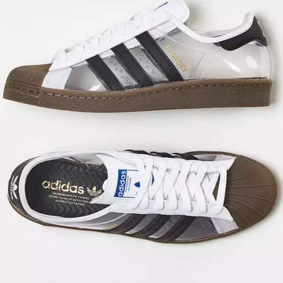 adidas NIB Special Addition Box Blondey Superstar McCoy With Socks Size 10 - Picture 3 of 10